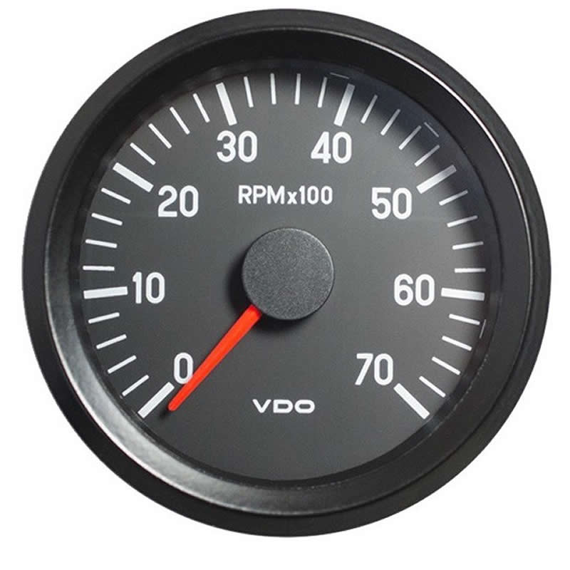 VDO Cockpit Vision Tachometer 7000 RPM 80mm 12V